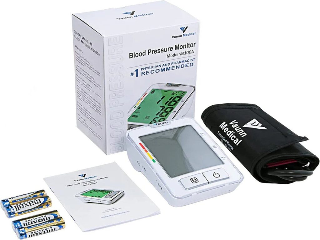 Vaunn Medical Automatic Blood Pressure Monitor