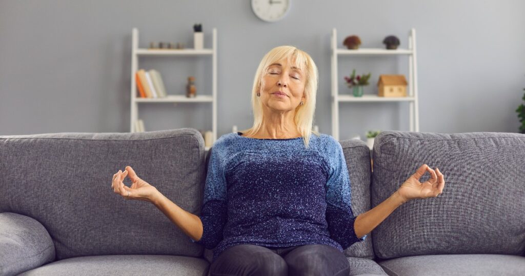 An example of stress relief techniques for blood pressure control